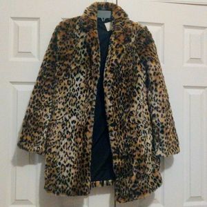 Leopard coat